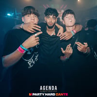 Agenda (all black dress code) at Zeros Club, Zante, 18 July 2025
