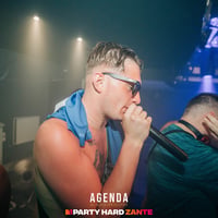 Agenda (all black dress code) at Zeros Club, Zante, 18 July 2025