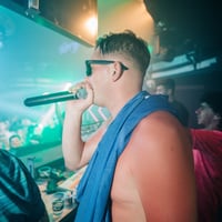 Agenda (all black dress code) at Zeros Club, Zante, 18 July 2025