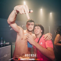 Agenda (all black dress code) at Zeros Club, Zante, 18 July 2025