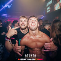 Agenda (all black dress code) at Zeros Club, Zante, 18 July 2025
