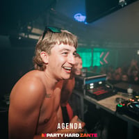 Agenda (all black dress code) at Zeros Club, Zante, 18 July 2025