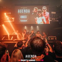 Agenda (all black dress code) at Zeros Club, Zante, 18 July 2025