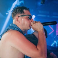 Agenda (all black dress code) at Zeros Club, Zante, 18 July 2025