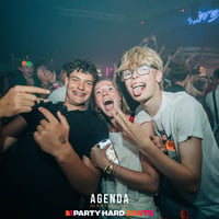 Agenda (all black dress code) at Zeros Club, Zante, 18 July 2025