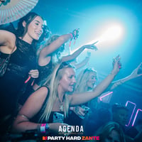Agenda (all black dress code) at Zeros Club, Zante, 18 July 2025