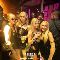 Agenda (all black dress code) at Zeros Club, Zante, 25 July 2025
