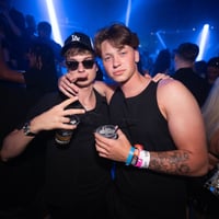 Agenda (all black dress code) at Zeros Club, Zante, 25 July 2025