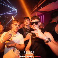 Agenda (all black dress code) at Zeros Club, Zante, 25 July 2025
