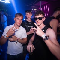 Agenda (all black dress code) at Zeros Club, Zante, 25 July 2025