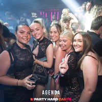 Agenda (all black dress code) at Zeros Club, Zante, 25 July 2025