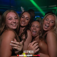 Agenda (all black dress code) at Zeros Club, Zante, 25 July 2025