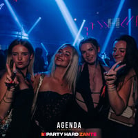 Agenda (all black dress code) at Zeros Club, Zante, 25 July 2025