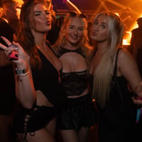 Agenda (all black dress code) at Zeros Club, Zante, 25 July 2025