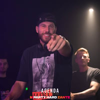 Agenda (all black dress code) at Zeros Club, Zante, 25 July 2025
