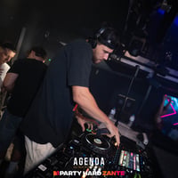 Agenda (all black dress code) at Zeros Club, Zante, 25 July 2025