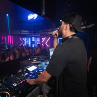 Agenda (all black dress code) at Zeros Club, Zante, 25 July 2025