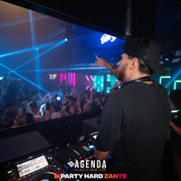 Agenda (all black dress code) at Zeros Club, Zante, 25 July 2025