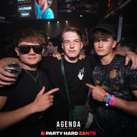Agenda (all black dress code) at Zeros Club, Zante, 25 July 2025