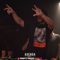 Agenda (all black dress code) at Zeros Club, Zante, 25 July 2025