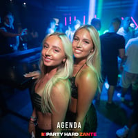 Agenda (all black dress code) at Zeros Club, Zante, 25 July 2025