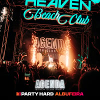 Agenda Beach Club Party Albufeira at Heaven Beach Club, Albufeira, 21 June 2026