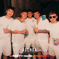 Agenda White Party Ayia Napa at Aqua Club, Ayia Napa, 26 July 2025