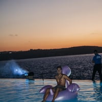 Café Del Mar Pool Party at Café Del Mar Malta, Malta, 10 July 2025