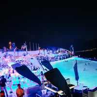 Café Del Mar Pool Party at Café Del Mar Malta, Malta, 17 July 2025