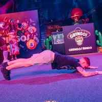Gringos Bingo at Pirates Arena, Magaluf, 5 June 2025