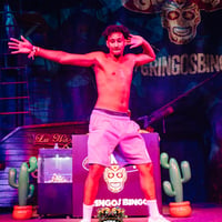 Gringos Bingo at Pirates Arena, Magaluf, 30 June 2025
