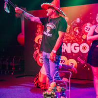 Gringos Bingo at Pirates Arena, Magaluf, 7 July 2025