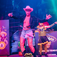 Gringos Bingo at Pirates Arena, Magaluf, 2 August 2025