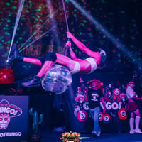 Gringos Bingo at Pirates Arena, Magaluf, 9 August 2025