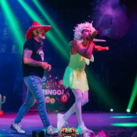 Gringos Bingo at Pirates Arena, Magaluf, 9 August 2025