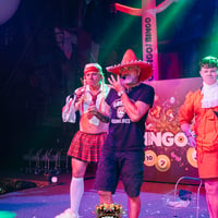 Gringos Bingo at Pirates Arena, Magaluf, 9 August 2025