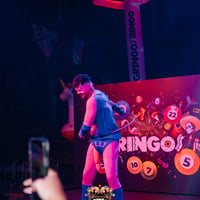 Gringos Bingo at Pirates Arena, Magaluf, 9 August 2025
