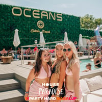House in Paradise Pool Party at Oceans Calviá Beach, Magaluf, 10 August 2025