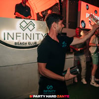 Infinity Beach Club Party at Infinity Beach Club, Zante, 18 July 2025