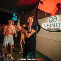 Infinity Beach Club Party at Infinity Beach Club, Zante, 25 July 2025