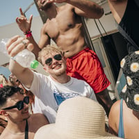 Kavos Booze Cruise at Quayside Village, Kavos, 7 June 2025