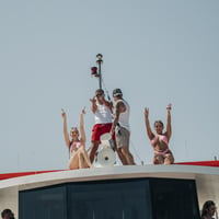 Kavos Booze Cruise at Quayside Village, Kavos, 7 June 2025