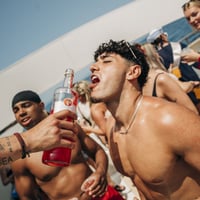 Kavos Booze Cruise at Quayside Village, Kavos, 7 June 2025