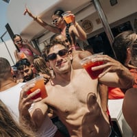 Kavos Booze Cruise at Quayside Village, Kavos, 7 June 2025