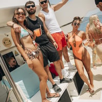 Kavos Booze Cruise at Quayside Village, Kavos, 7 June 2025