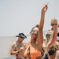 Kavos Booze Cruise at Quayside Village, Kavos, 7 June 2025