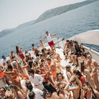 Kavos Booze Cruise at Quayside Village, Kavos, 7 June 2025