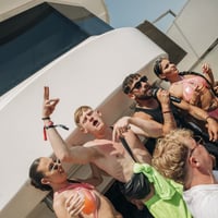 Kavos Booze Cruise at Quayside Village, Kavos, 7 June 2025