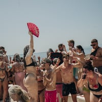 Kavos Booze Cruise at Quayside Village, Kavos, 9 June 2025