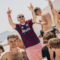 Kavos Booze Cruise at Quayside Village, Kavos, 9 June 2025